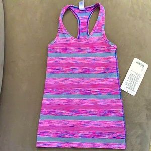 NWT lulu lemon Ivivva girls keep ur cool racer
